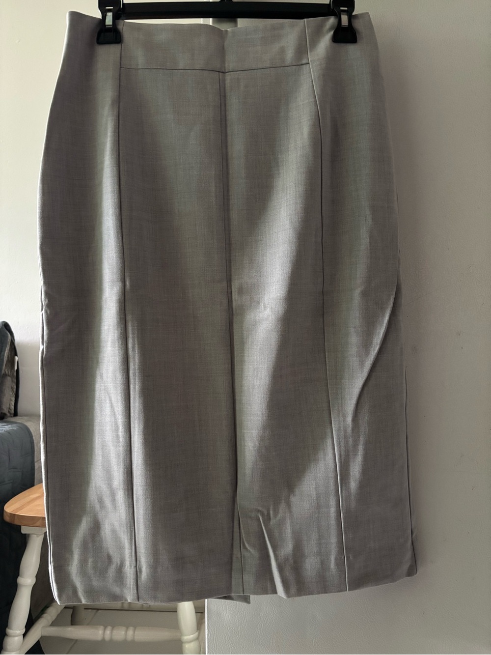 Women's Classic Gray Pencil Skirt